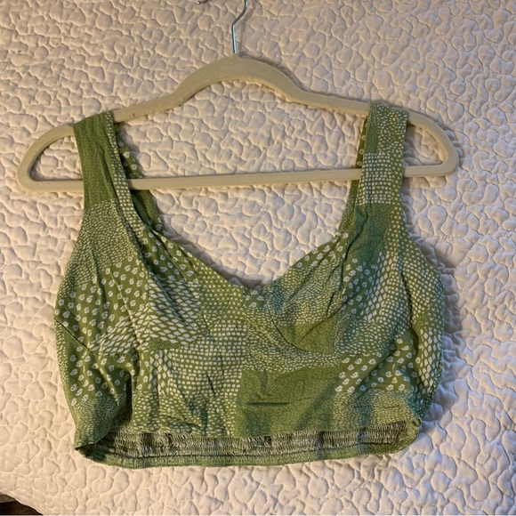 Green crop top - Picture 3 of 5